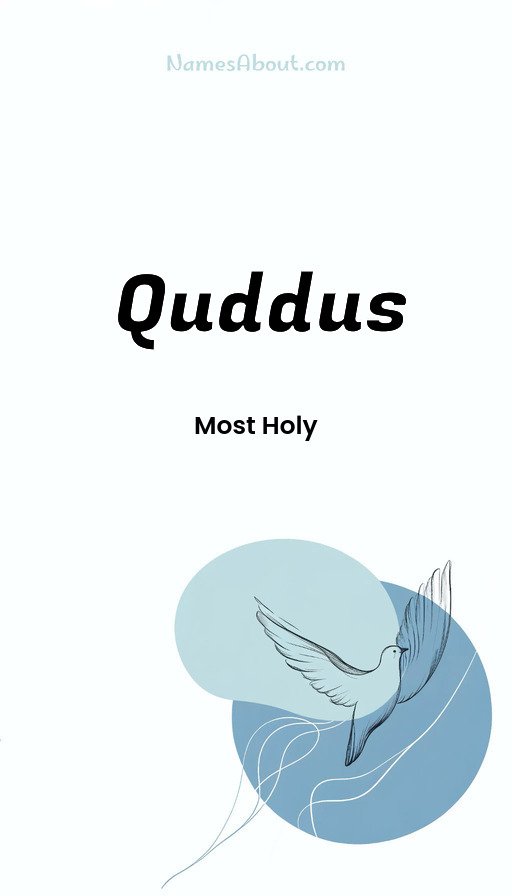 Meaning of Quddus