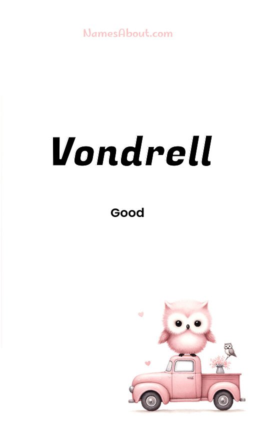 Meaning of Vondrell