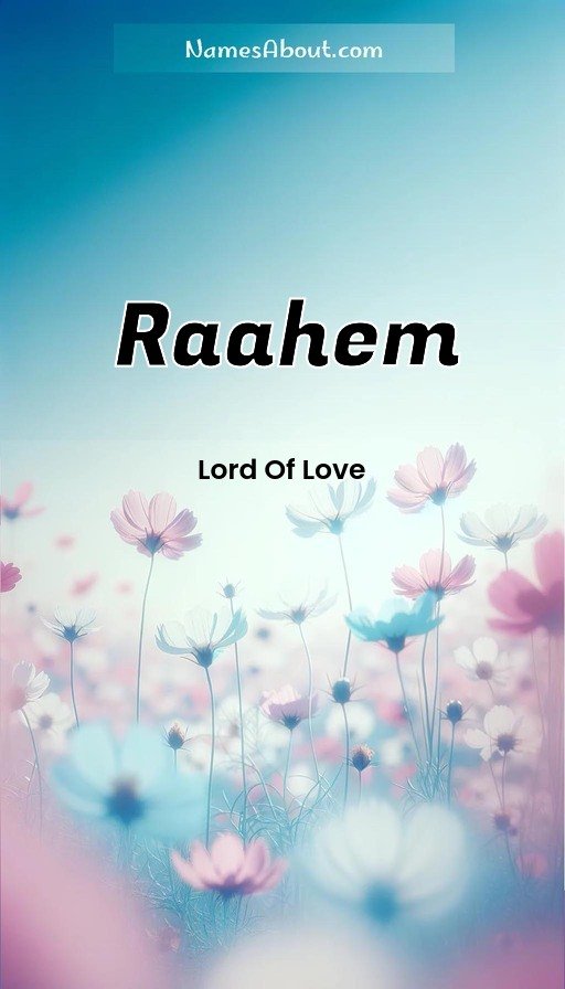 Meaning of Raahem