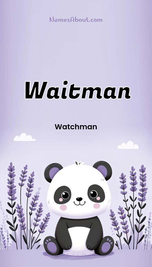 Meaning of Waitman