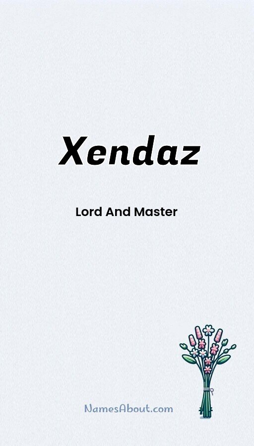 Meaning of Xendaz