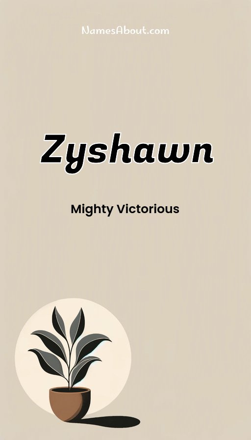 Meaning of Zyshawn