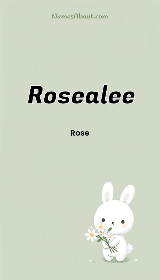 Meaning of Rosealee