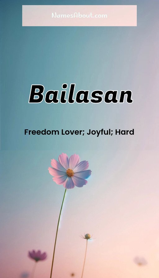 Meaning of Bailasan