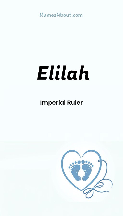 Meaning of Elilah