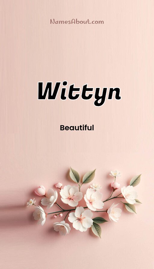 Meaning of Wittyn