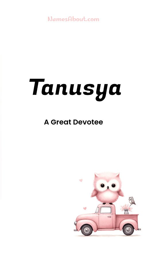 Meaning of Tanusya