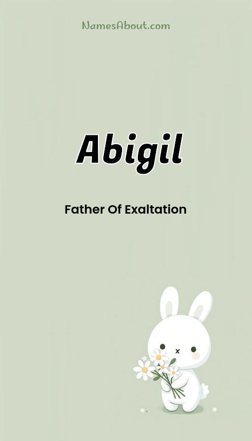 Abigil name and meaning