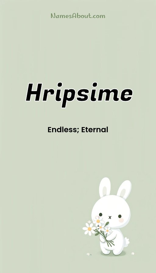 Meaning of Hripsime
