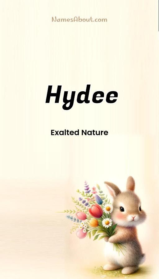 Hydee name and meaning