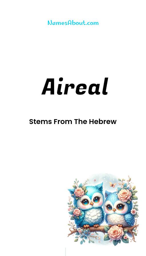 Aireal name and meaning