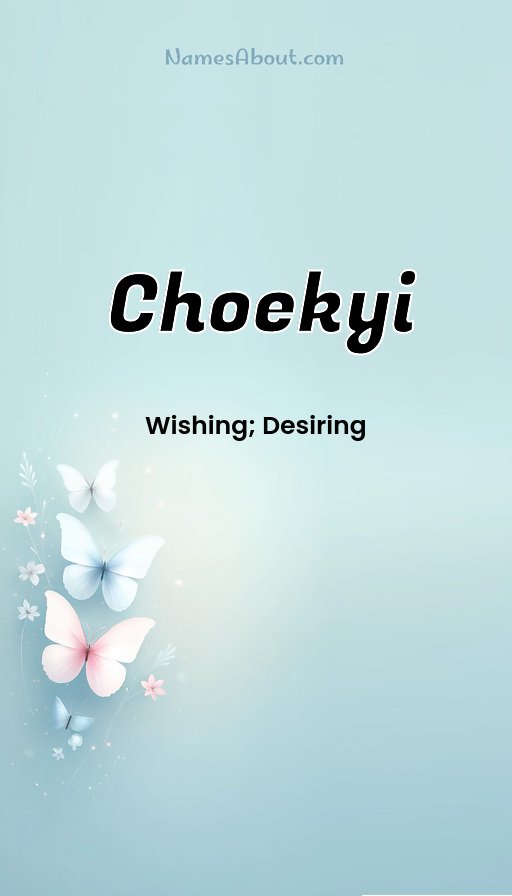 Meaning of Choekyi