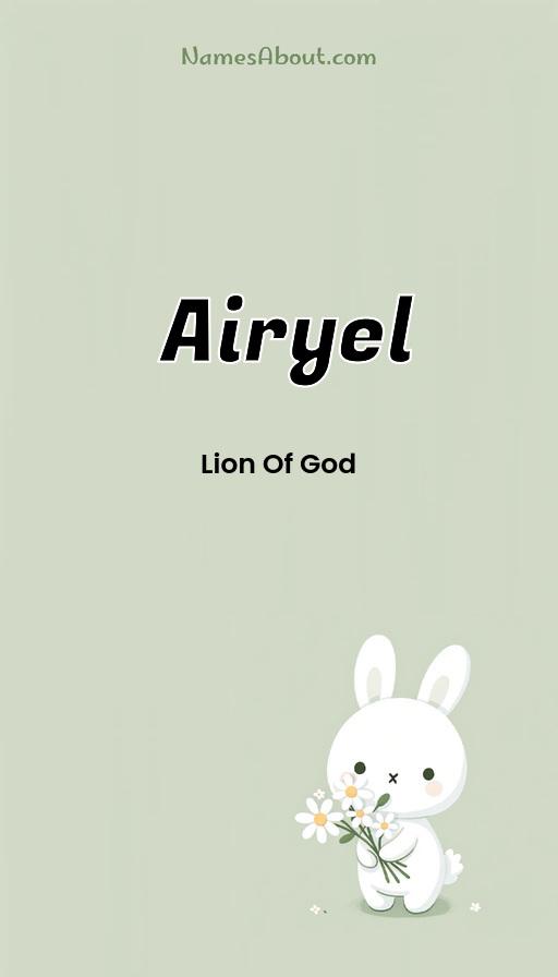 Airyel name and meaning