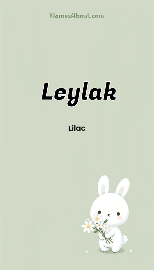 Meaning of Leylak