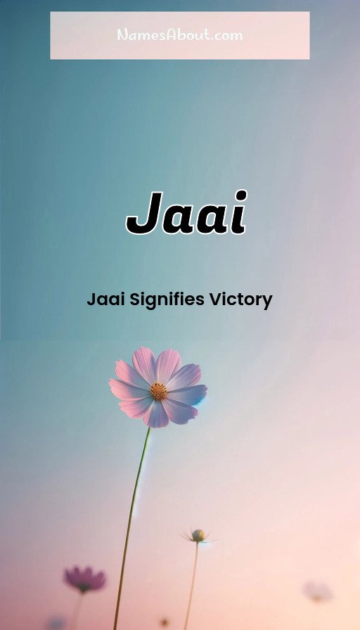 Meaning of Jaai