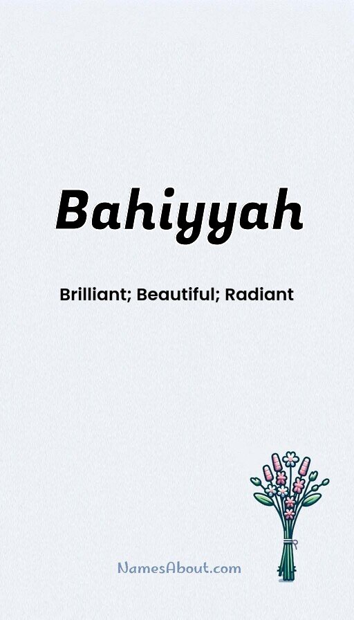 Meaning of Bahiyyah