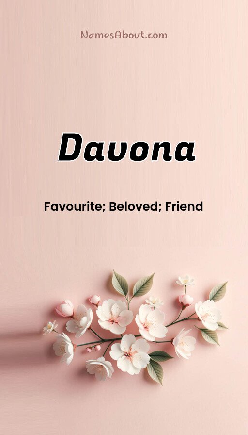 Meaning of Davona