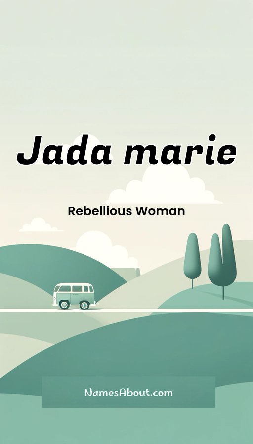 Meaning of Jada marie