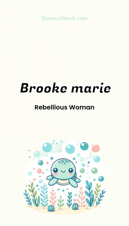 Meaning of Brooke marie