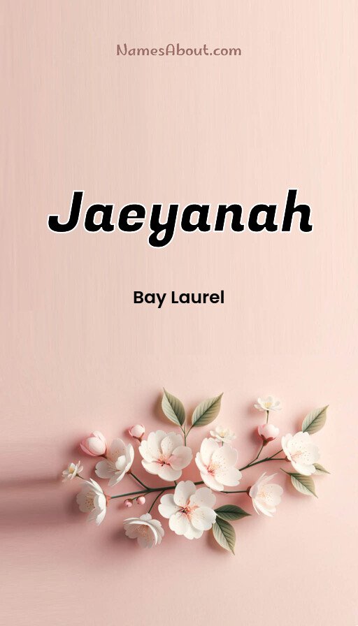 Meaning of Jaeyanah