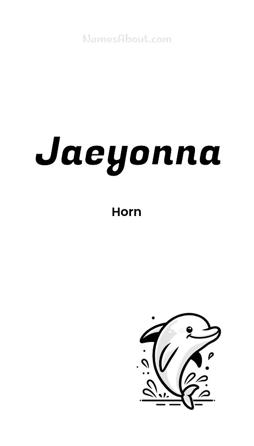 Meaning of Jaeyonna