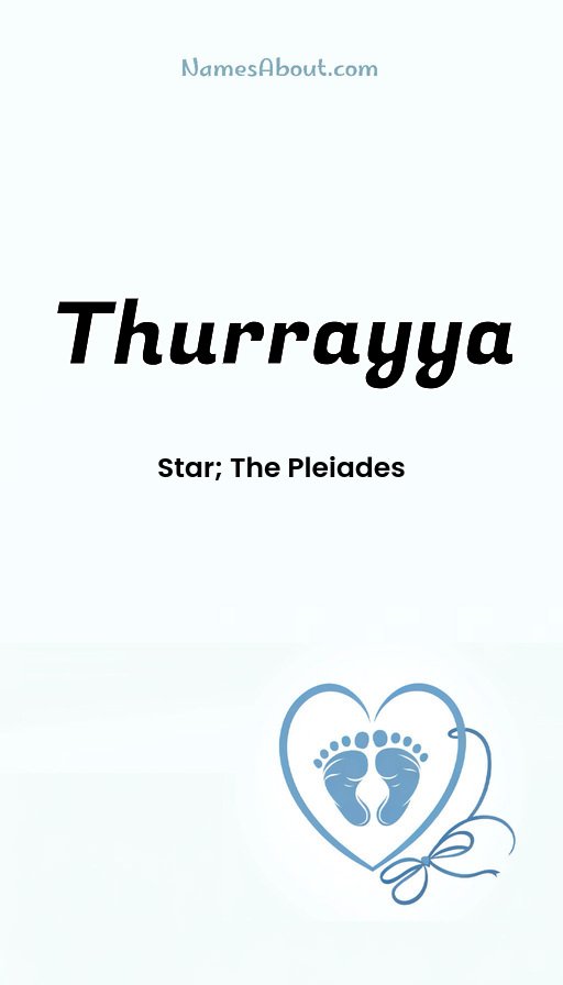 Meaning of Thurrayya