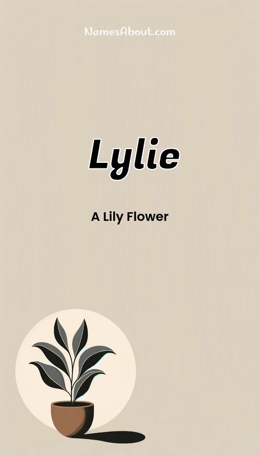 Lylie name and meaning