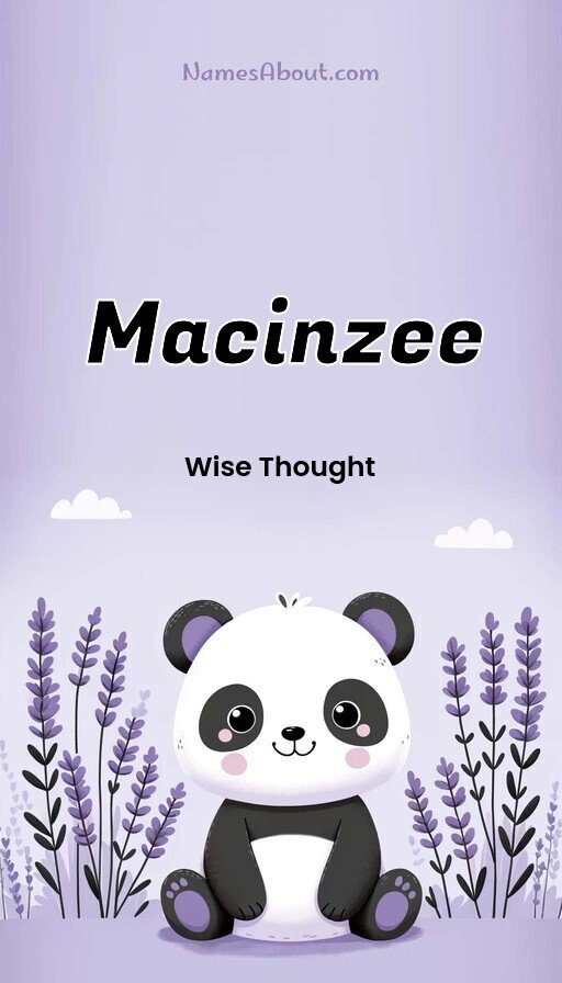 Meaning of Macinzee
