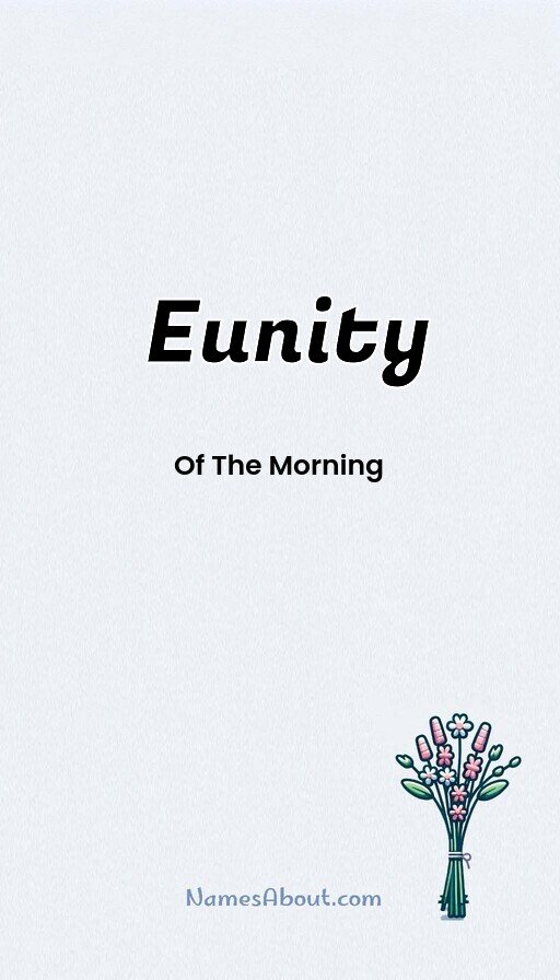 Meaning of Eunity