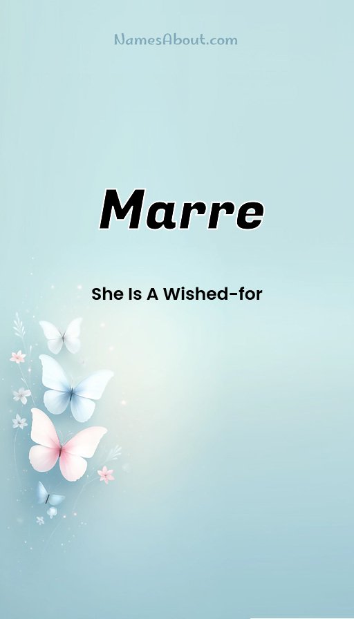 Meaning of Marre