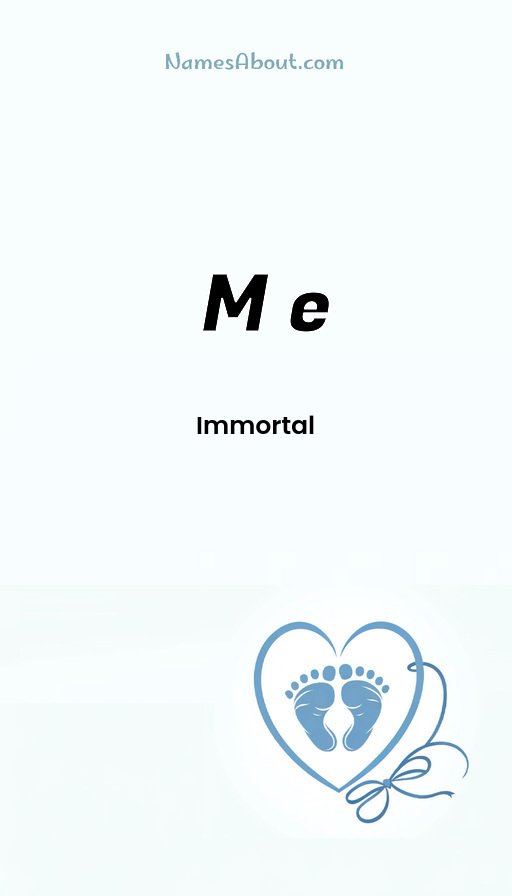 Meaning of M e