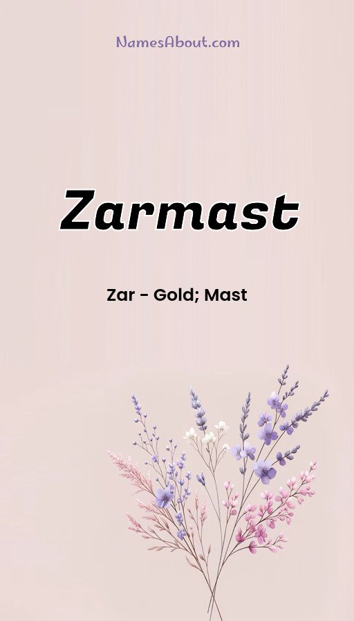 Meaning of Zarmast