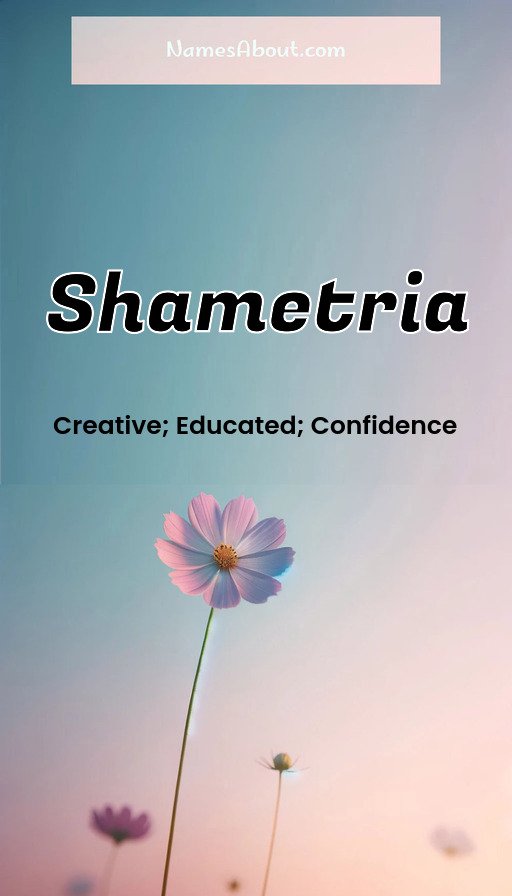 Meaning of Shametria