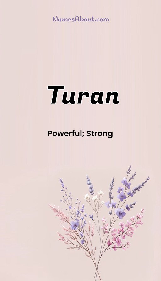 Meaning of Turan