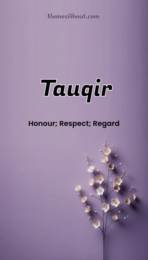 Meaning of Tauqir