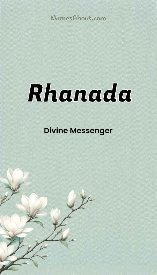 Meaning of Rhanada