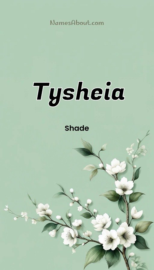 Meaning of Tysheia