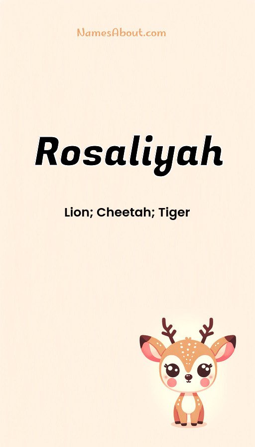 Meaning of Rosaliyah