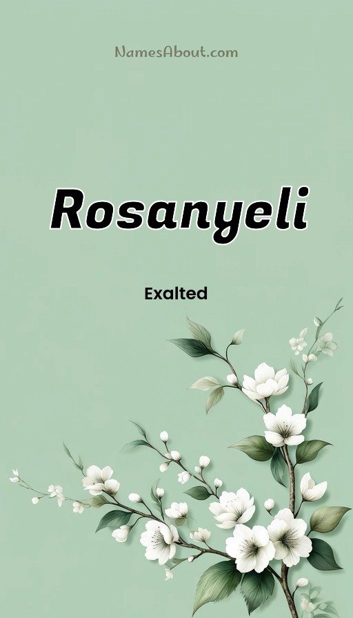 Meaning of Rosanyeli