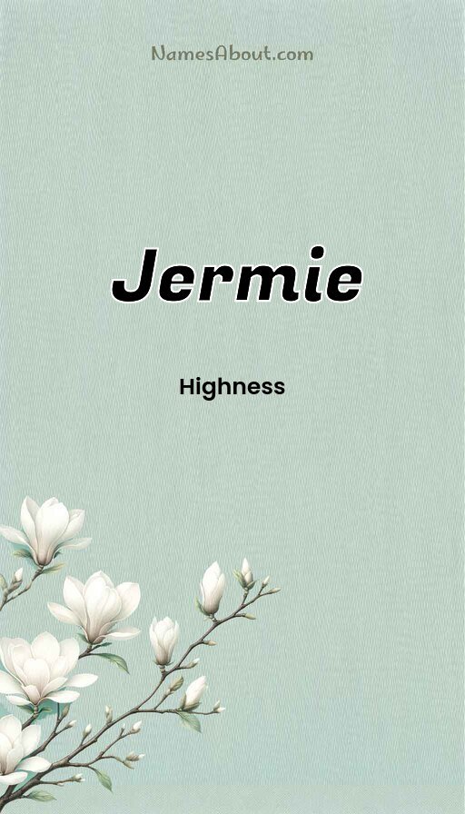 Meaning of Jermie