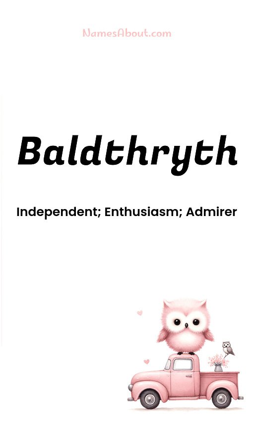 Meaning of Baldthryth