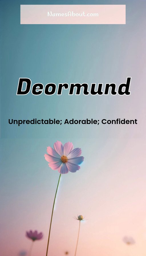 Meaning of Deormund