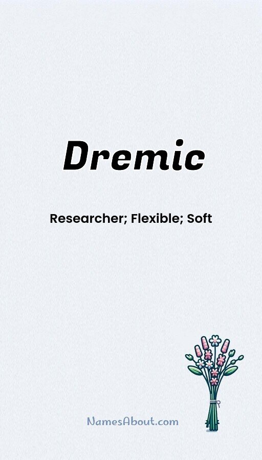 Meaning of Dremic