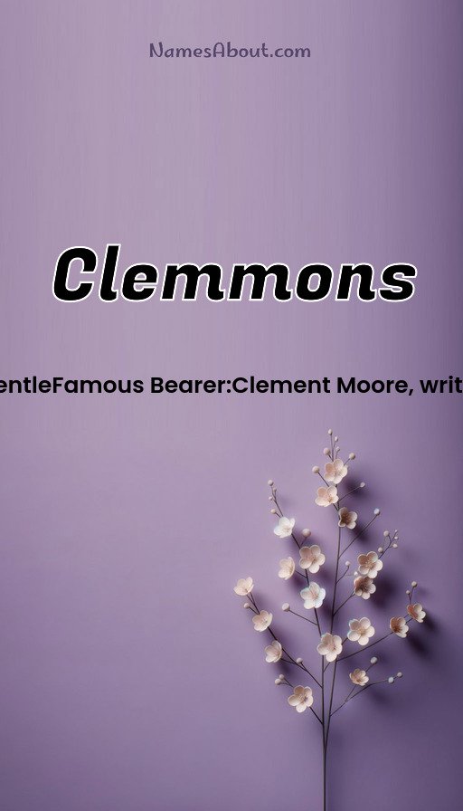 Meaning of Clemmons