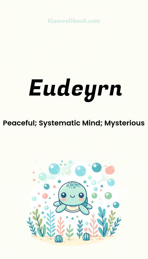 Eudeyrn name and meaning