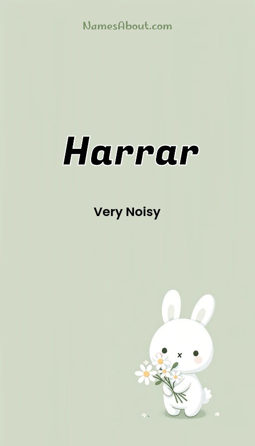 Meaning of Harrar
