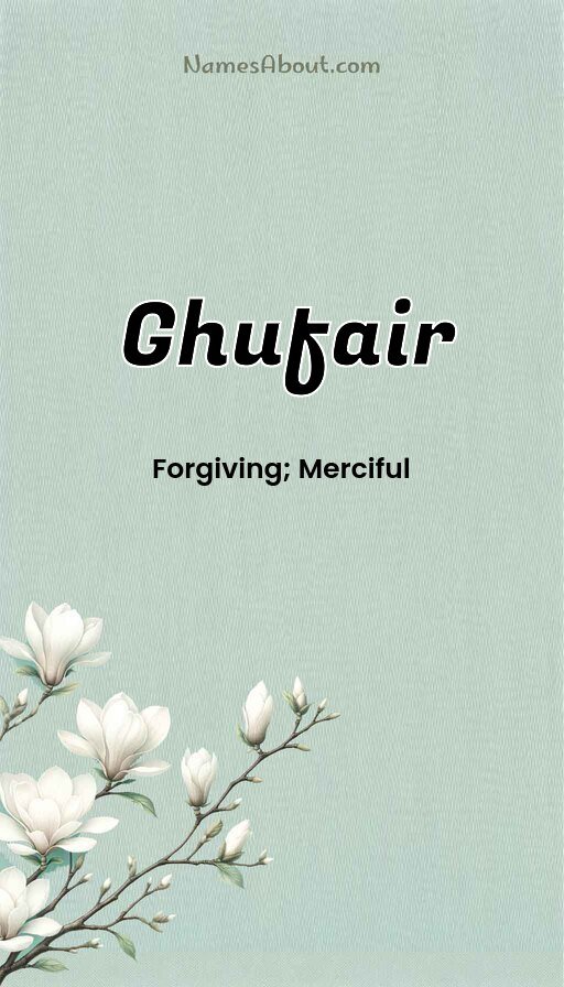 Meaning of Ghufair