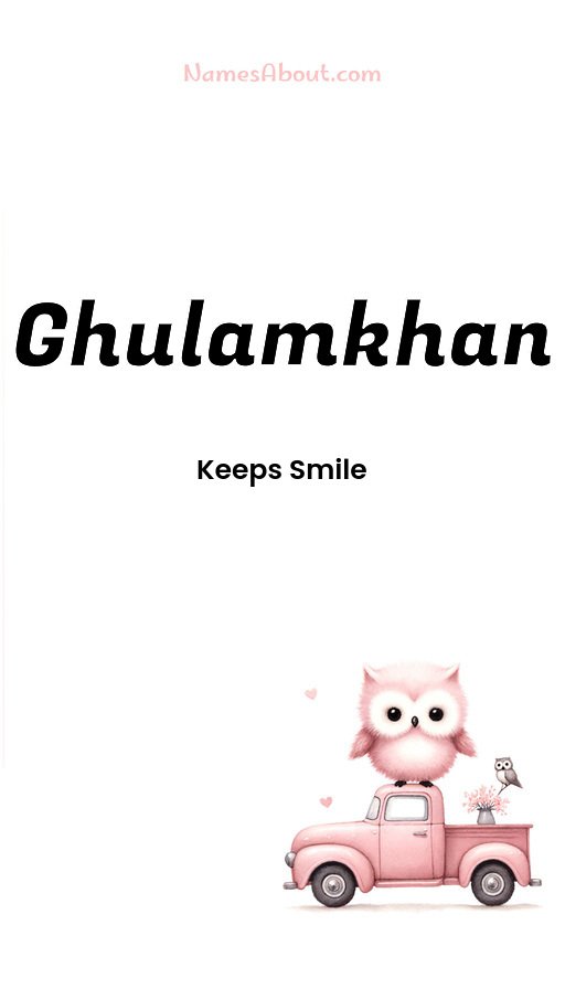 Meaning of Ghulamkhan