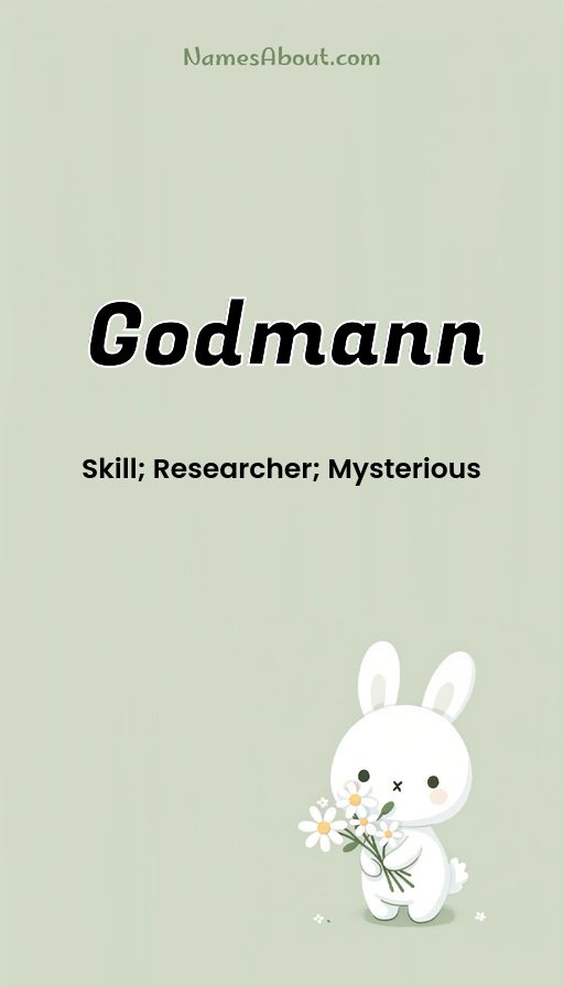 Meaning of Godmann