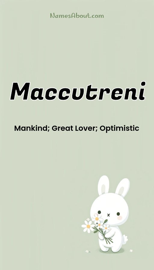 Meaning of Maccvtreni